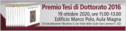 Cerimonia di premiazione del Premio Tesi di Dottorato 2016